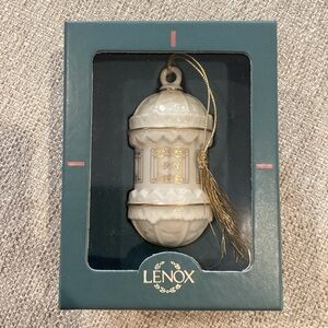 Vintage Lenox 1993 Annual Lantern Christmas Tree Ornament